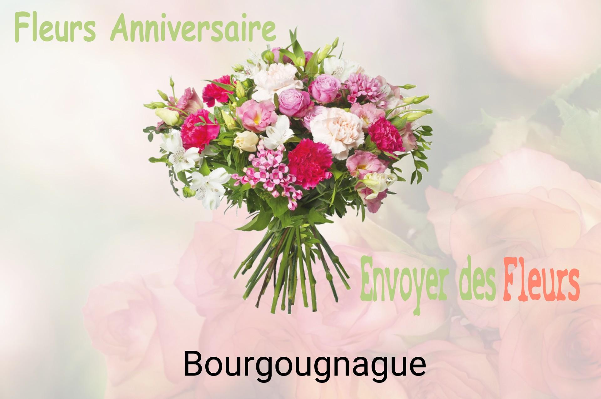 Bouquet de fleurs d’anniversaire livré à Bourgougnague
