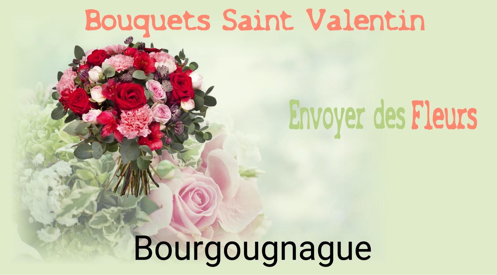 Roses de Saint-Valentin livrées à Bourgougnague